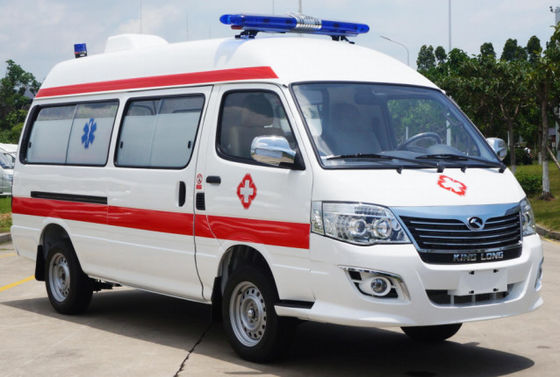 Jinlong Medical Emergency Ambulance Gasoline 7 Seats 4×2