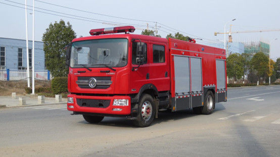 Buy Dongfeng 8200 Liter Water Tank Fire Truck 2WD Rear Drive Diesel 6-Seater 4×2 Manual Transmission online manufacture