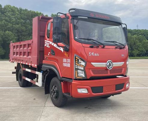 Dongfeng Diesel Dump Truck Two Wheel Drive Rear Drive 4×2 Manual Transmission 8 Square Meters