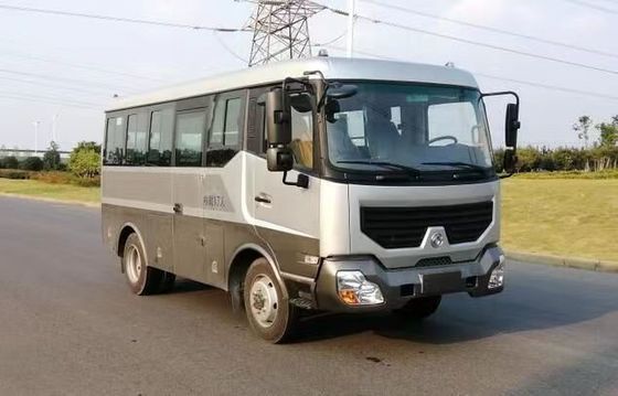 Buy Dongfeng Four Wheel Drive Off Road Minibus Highway Bus 10-17 Seats 4×4 Diesel Manual Transmission online manufacture