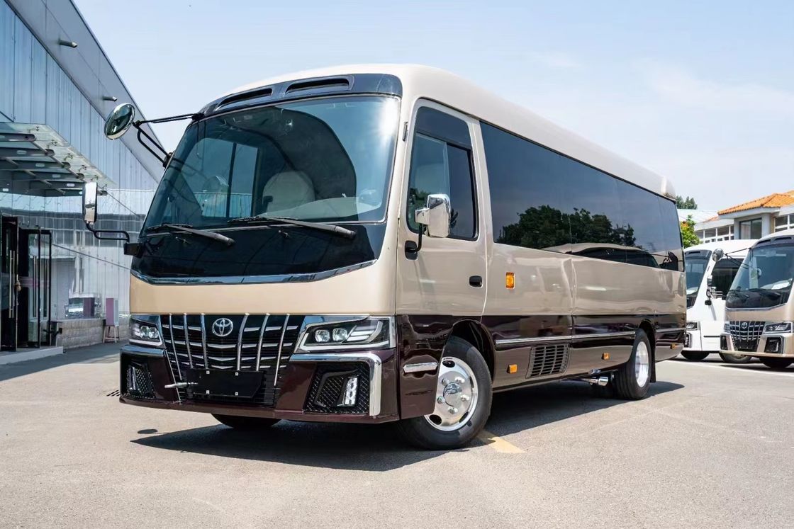 Toyota Coaster 12 Seater Tourist Bus Gasoline Rear Drive 4×2 Manual Transmission