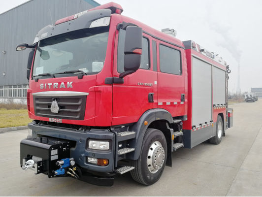 Good price Emergency Fire Rescue Trucks Diesel 4x2 Fire Department Rescue Truck online