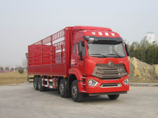 Good price Red 8x2 Truck Diesel Heavy Truck Vehicle 316/429 Horsepower online