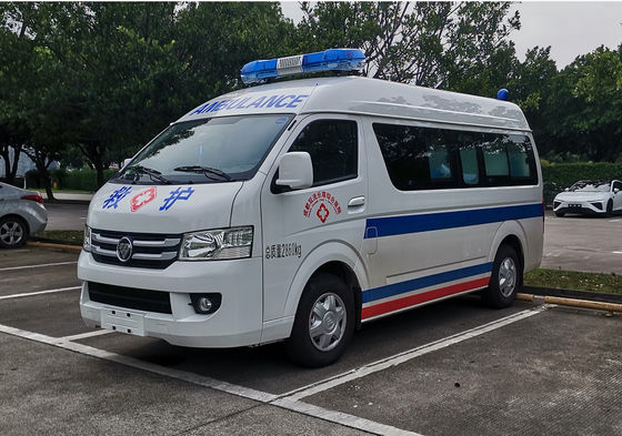 Good price Futian Emergency Medical Services Ambulance 7 Seat Rear Drive 4×2 online