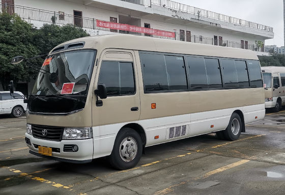 Good price Gasoline 23 Seater Coach Tour Bus Toyota Coaster 20 Seater online