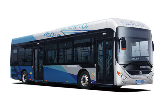 Good price 70 Seater -88 Seater Ev Coaches 220kW Electric Public Bus Blue online