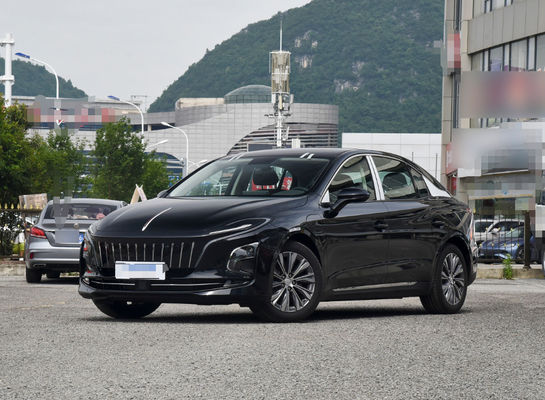 Good price 140Kw Hongqi EV Cars 5 Seat Sedan Small Size SUV Black online