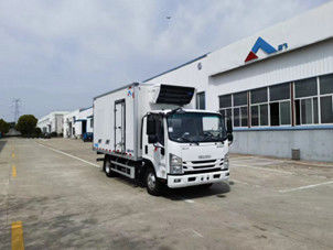Good price 4KH1CN6LB Isuzu Refrigerated Truck Isuzu Freezer Van Two Wheel Rear Drive online
