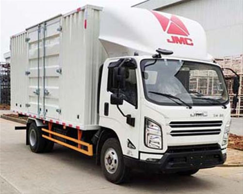 Good price Jiangling Insulated Truck RWD 2WD Cargo Van 6×2 Manual / Automatic 3 Seater online