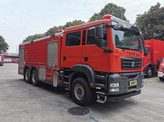 Good price 10m SINOTRUK Foam Fire Truck Fire Rescue Trucks Three Axle 10×2 online