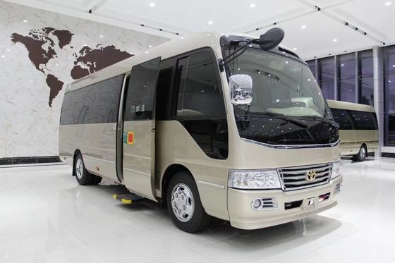 Good price Toyota Coaster 8 Seater Tourist Bus Business Reception Bus Gasoline Rear Drive 4×2 Manual online