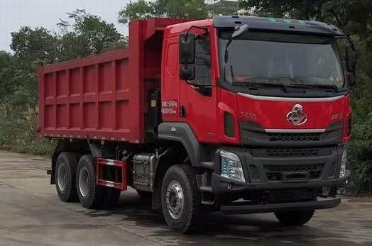 Good price Dongfeng Liuqi 8.5M Three Axle 3 Seater Rear Wheel Drive Dump Truck Manual Transmission online