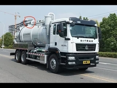 Heavy duty truck cleaning and suction truck